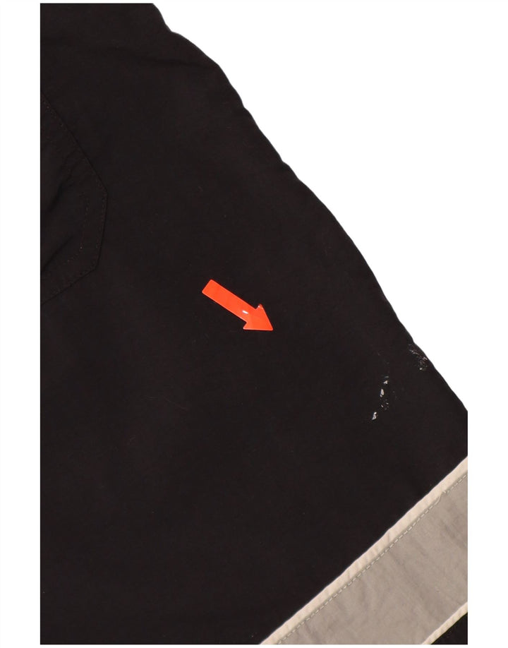 CHAMPION Mens Swimming Shorts XL  Black Colourblock