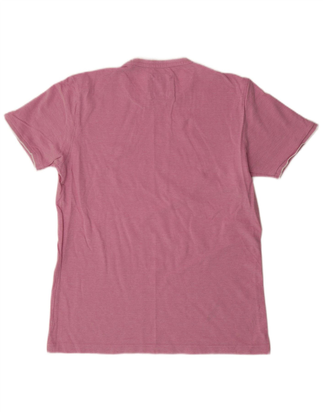 Crew Clothing Mens T-Shirt Top Large Pink