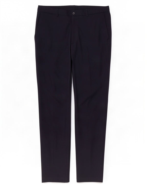 Zara Damen Slim Fit Chinohose EU 44 Large W34 L32 Schwarze Viskose