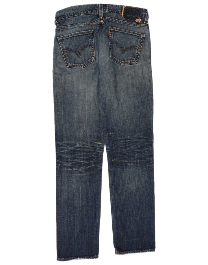 LEVI'S Womens 511 Skinny Jeans W30 L30 Blue Cotton