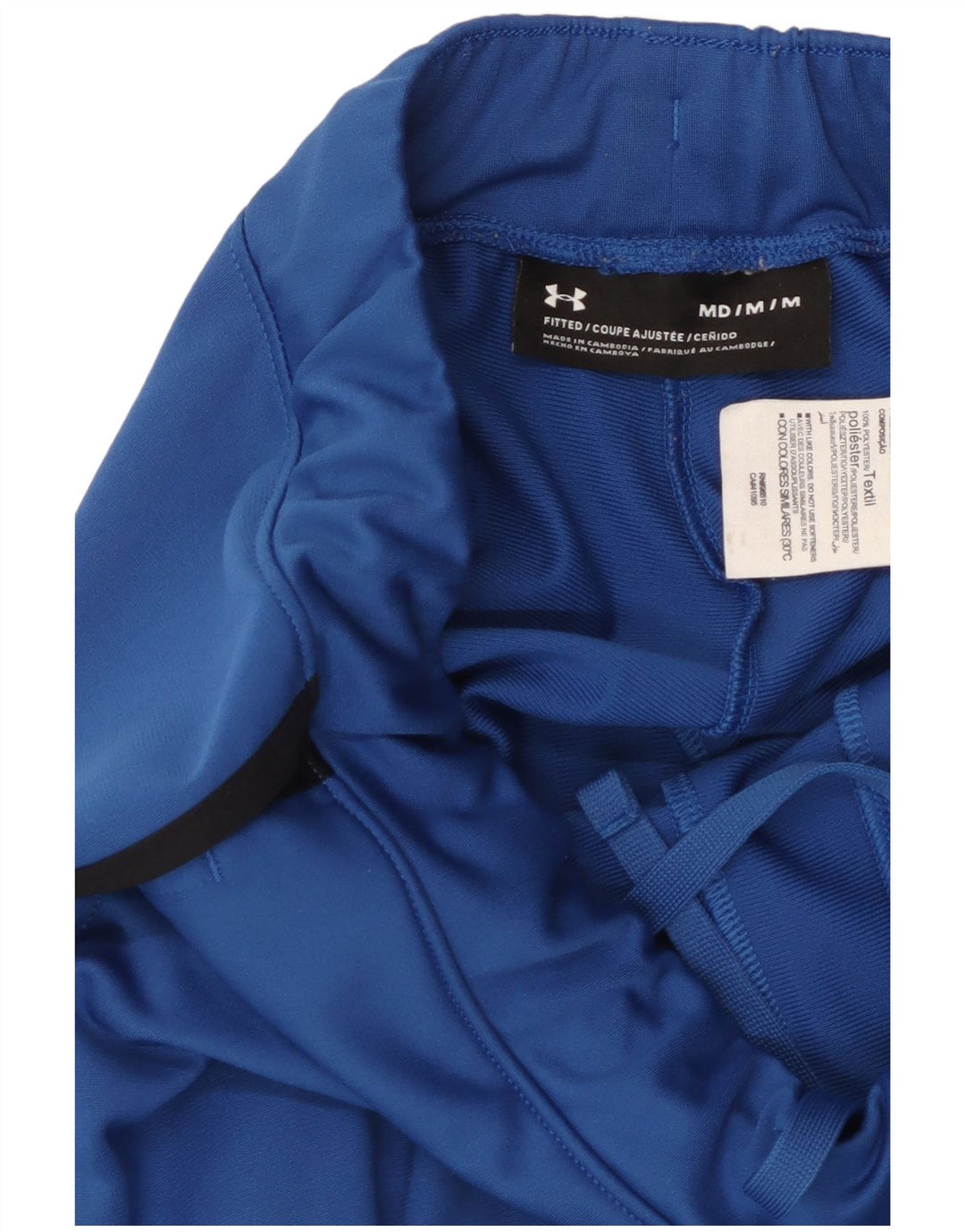 UNDER ARMOUR Herren-Trainingshose aus mittelblauem Colourblock-Polyester