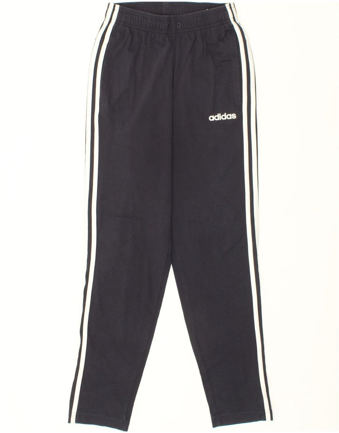 ADIDAS Mens Tracksuit Trousers Small Black Cotton Vintage Adidas and Second-Hand Adidas from Messina Hembry 
