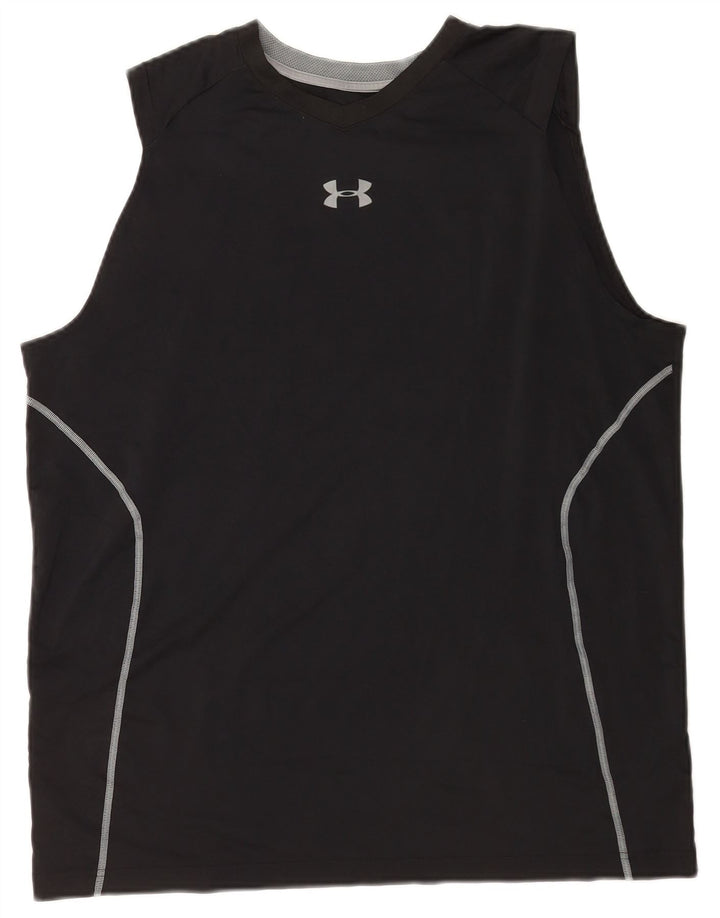 Canotta da uomo Under Armour XL nera in poliestere