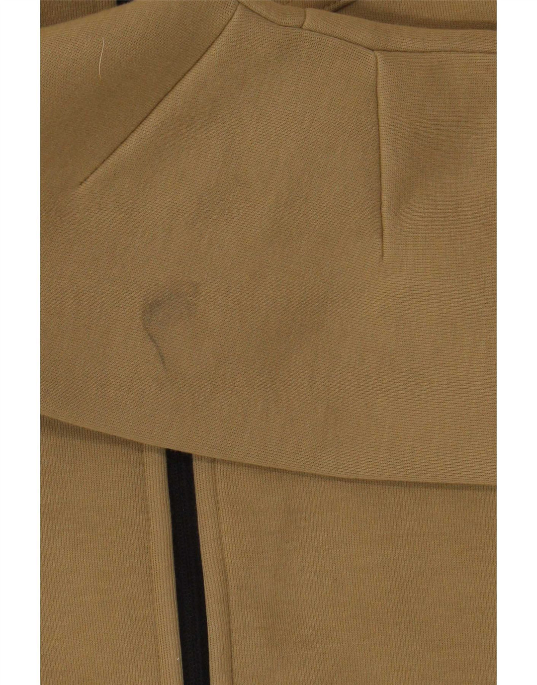 Nike Pull à capuche zippé en coton kaki moyen pour homme