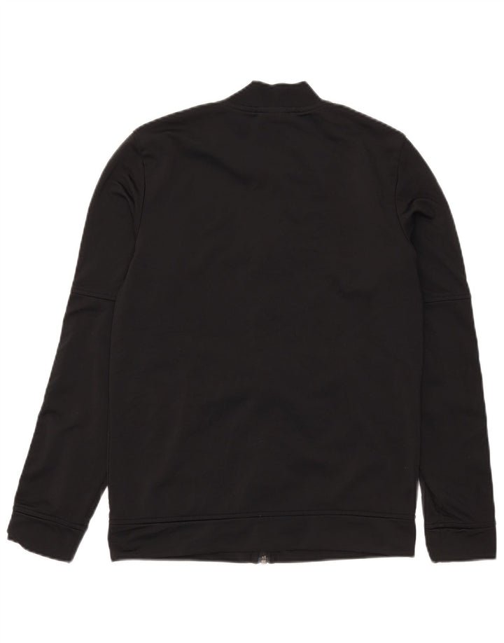 Giacca da tuta da donna Adidas UK 12/14 Medium Nero Poliestere