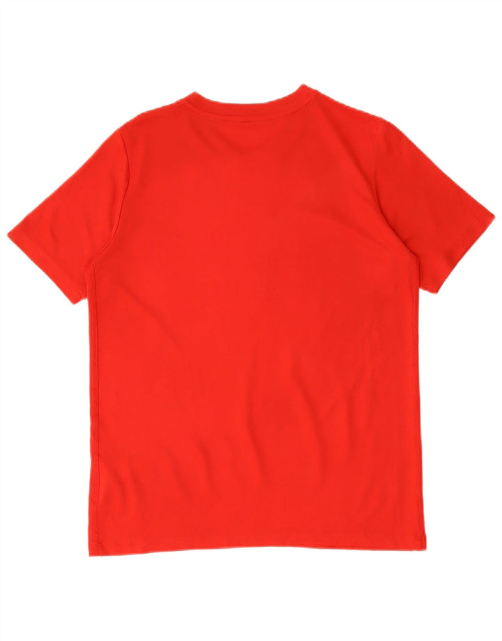 Nike Boys Dri Fit T-Shirt Top 13-14 Years XL Red Polyester