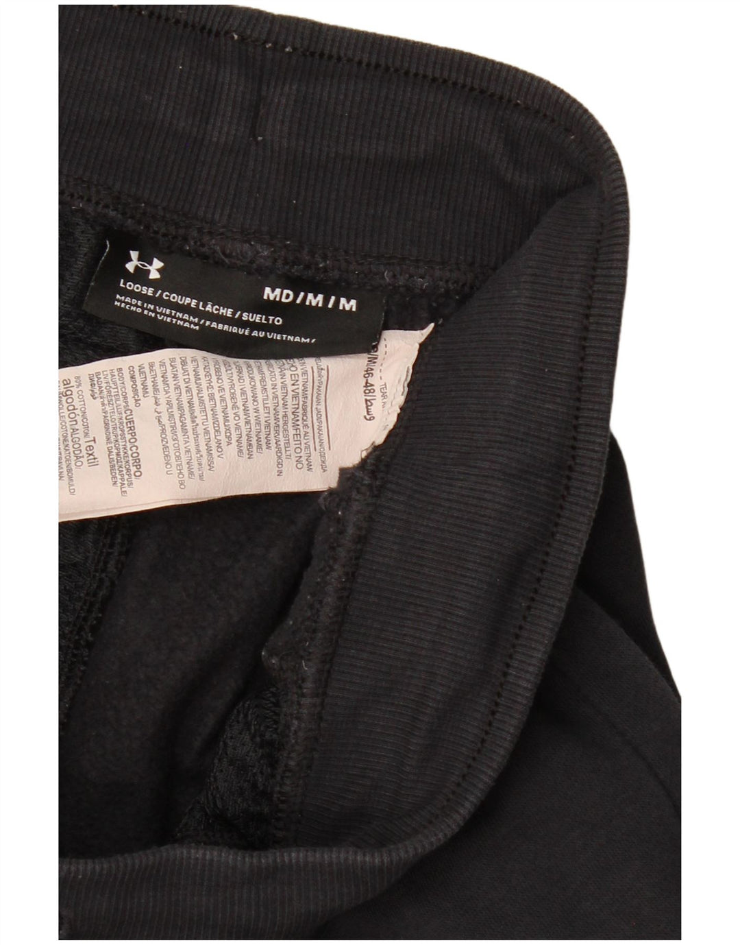 Under Armour Herre træningsdragt Bukser Joggers Medium Sort Bomuld