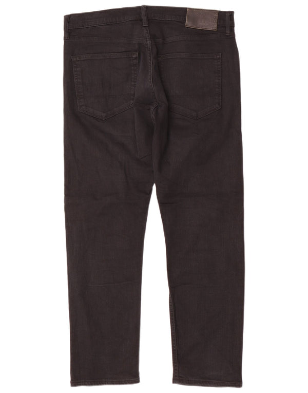 Marks & Spencer Mens Slim Jeans W34 L29 Black Cotton