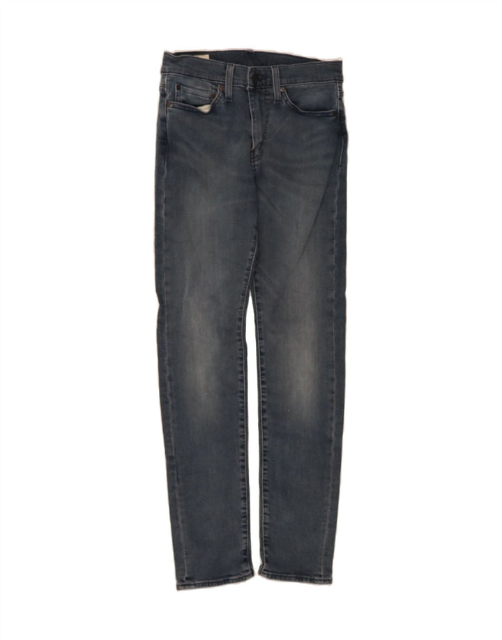 LEVI'S Mens Slim Jeans W28 L32 Navy Blue Cotton Vintage Levi's and Second-Hand Levi's from Messina Hembry 