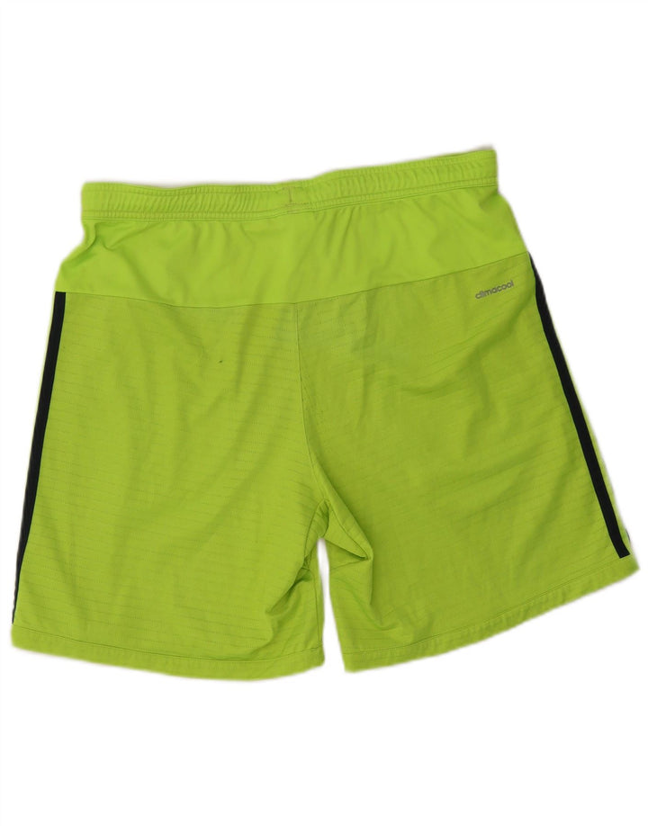 Adidas Mens Climacool Sport Shorts Large Green Polyester