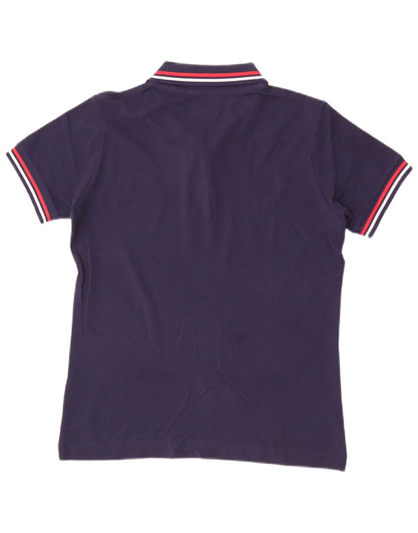 Kappa Dame Polo Shirt UK 14 Large Navy Blue