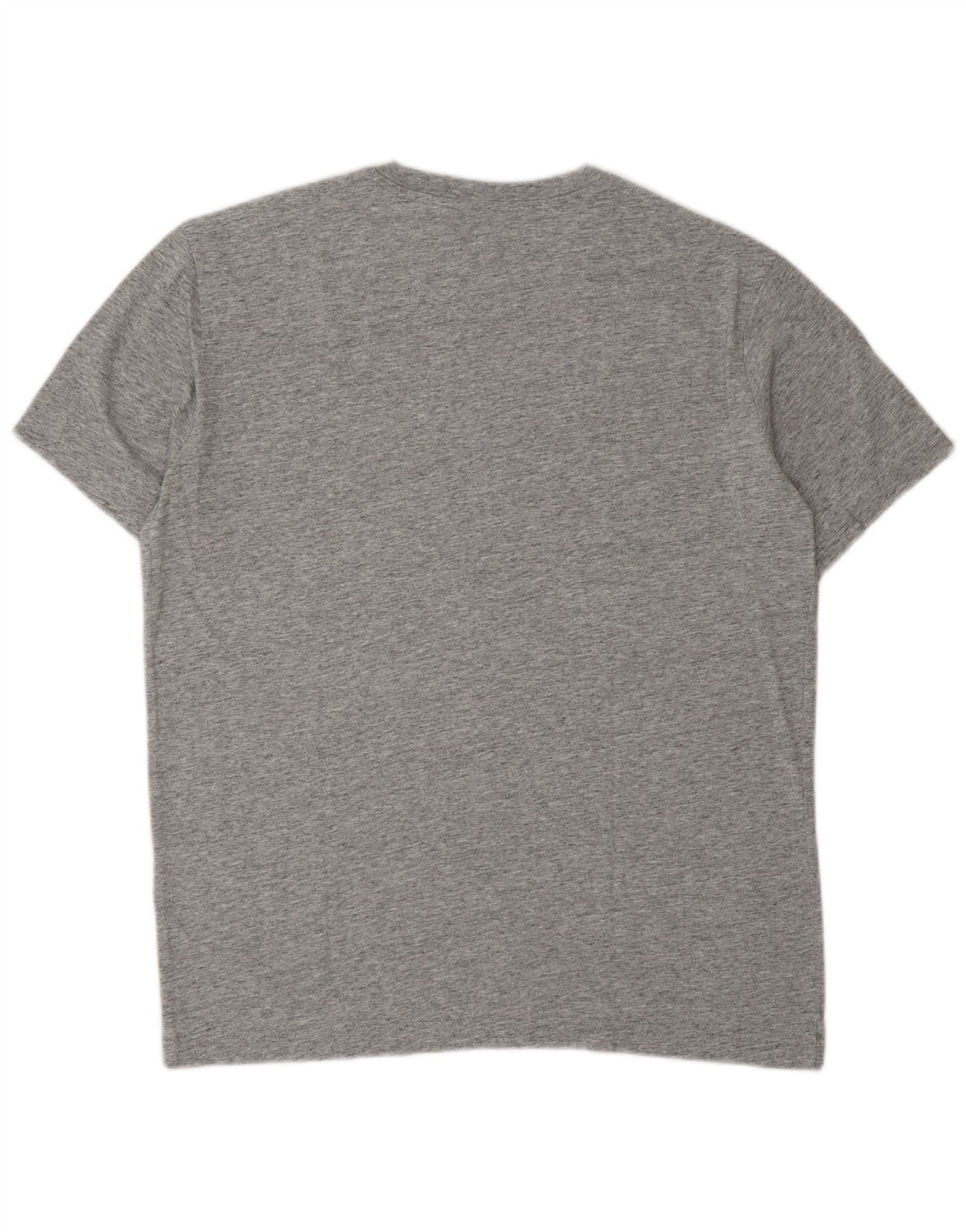 CHAMPION Mens Graphic T-Shirt Top Medium Grey Flecked Cotton