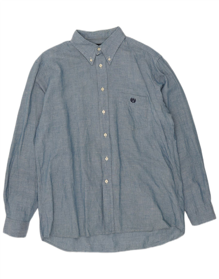 Peter Hadley Mens Shirt XL Blue
