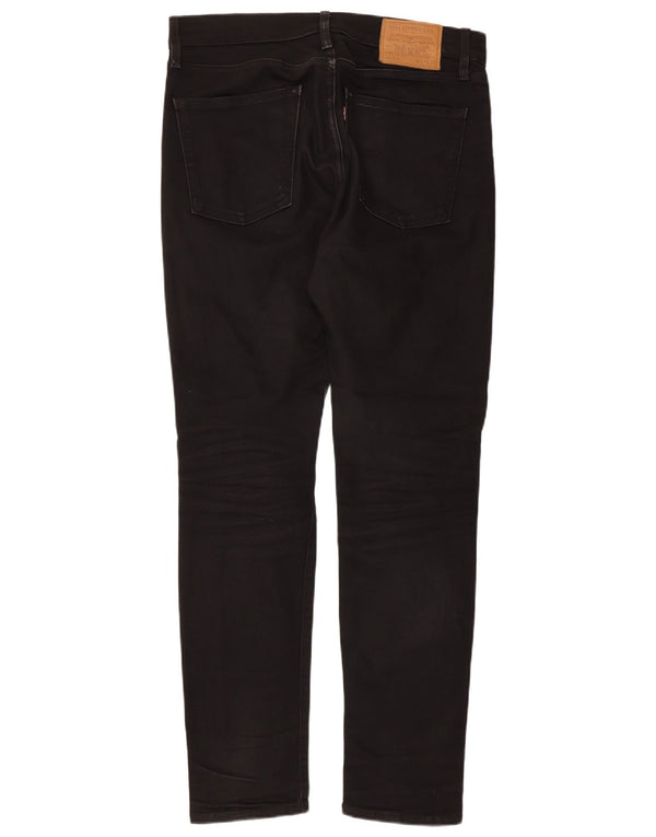 Levi's Mens 510 Skinny Jeans W31 L32 Μαύρο βαμβακερό