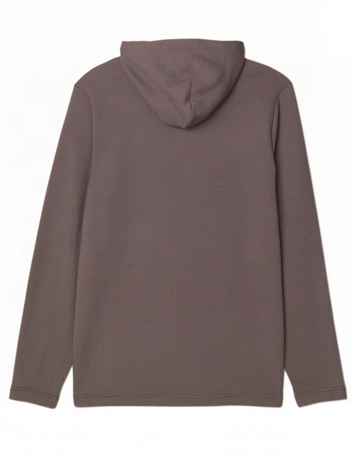 Under Armour Sudadera con capucha y cremallera Cold Gear para hombre, poliéster gris pequeño