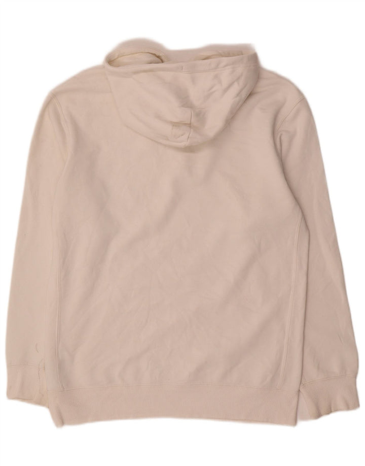 Puma Mens Hoodie Jumper Medium White Cotton