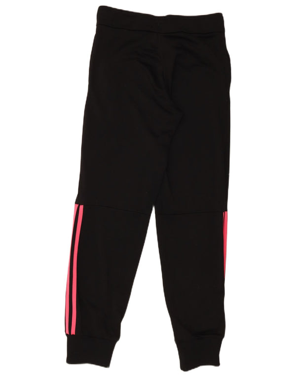 Calças de treino Adidas meninas joggers 14-15 anos preto poliéster