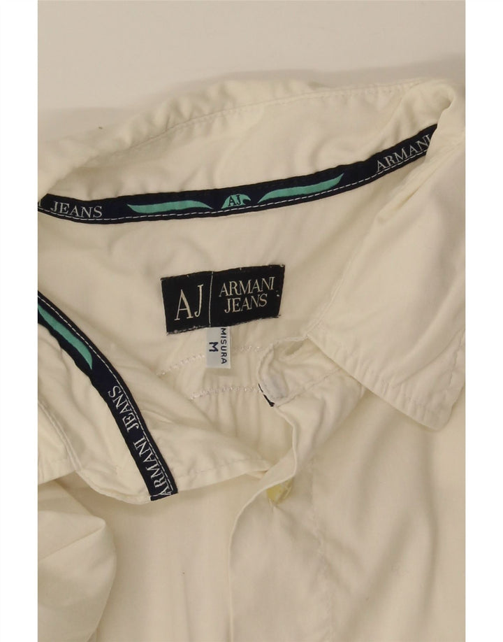 ARMANI JEANS férfi ing közepes fehér