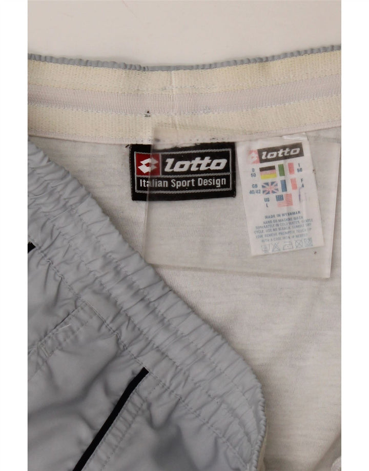 LOTTO Sportshorts til mænd Large Grå Polyester