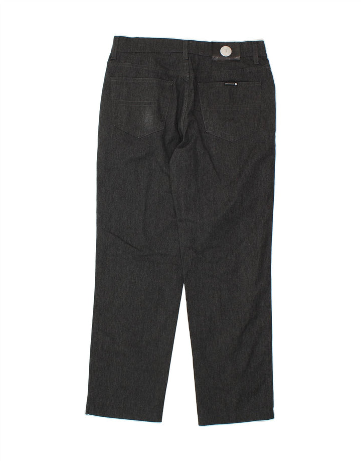 TRUSSARDI Mens Straight Jeans W34 L29 Grey Cotton Vintage Trussardi and Second-Hand Trussardi from Messina Hembry 