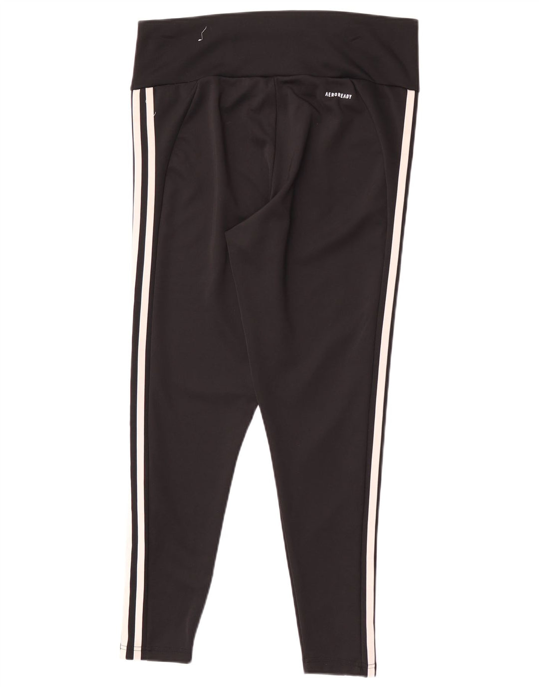 Adidas Womens Aeroready Leggings UK 16/18 Large Black Polyester
