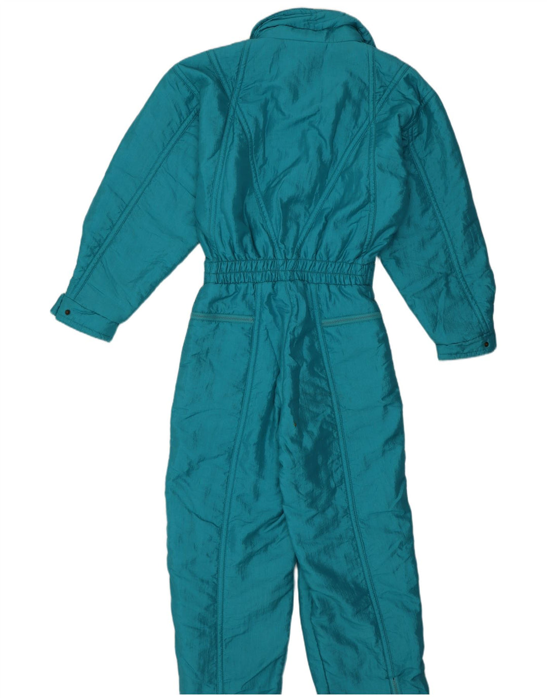 Tuta da sci da donna Ellesse IT 46 Large Blu Nylon Retro