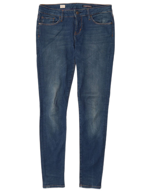 Tommy Hilfiger Damen Como LW Jegging Jeans W28 L29 Blaue Baumwolle