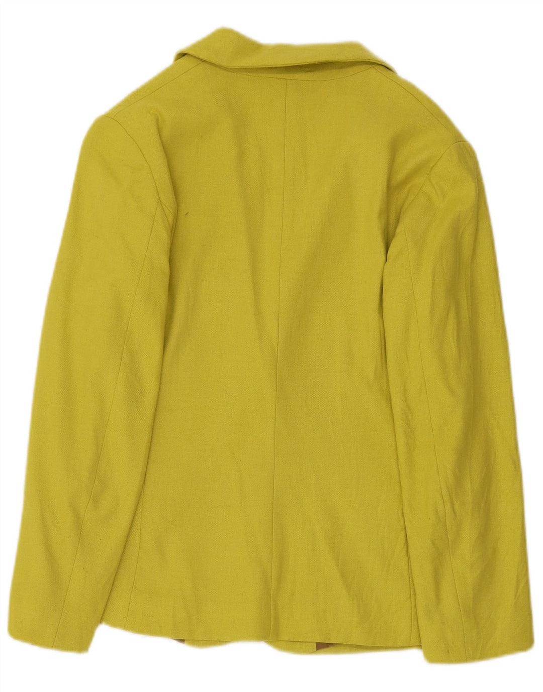 Jachetă Blazer pentru femei Niu cu 1 nasture UK 14 Poliester galben mediu