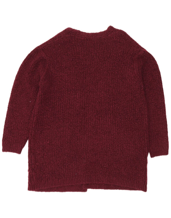 Marks & Spencer Pull cardigan ouvert surdimensionné pour femme UK 16 Large Marron