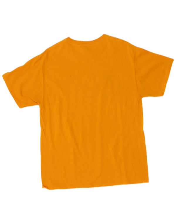 T-shirt grafica da donna Champion Top UK 14 giallo medio