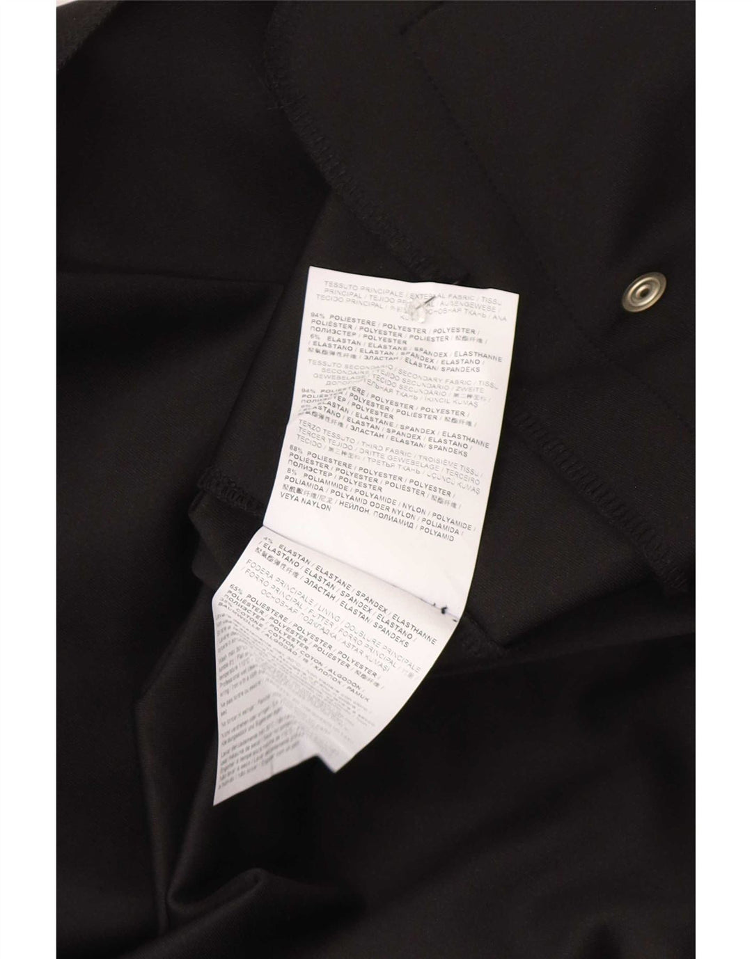 Versace Mens Graphic Tracksuit Top Jacket XL Black Polyester Sports