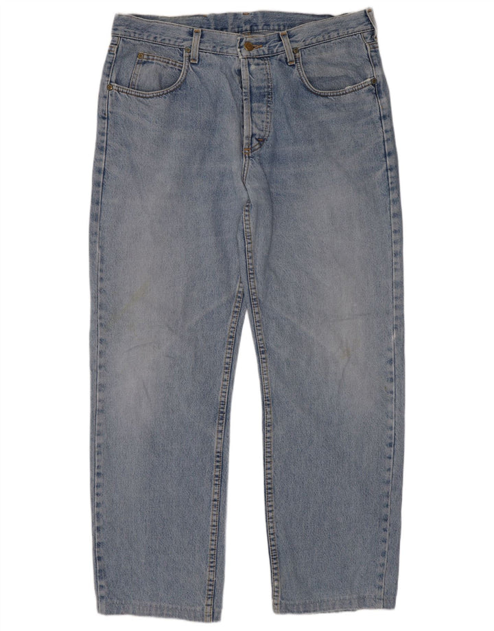 Lee Straight Jeans til mænd W34 L30 Blå