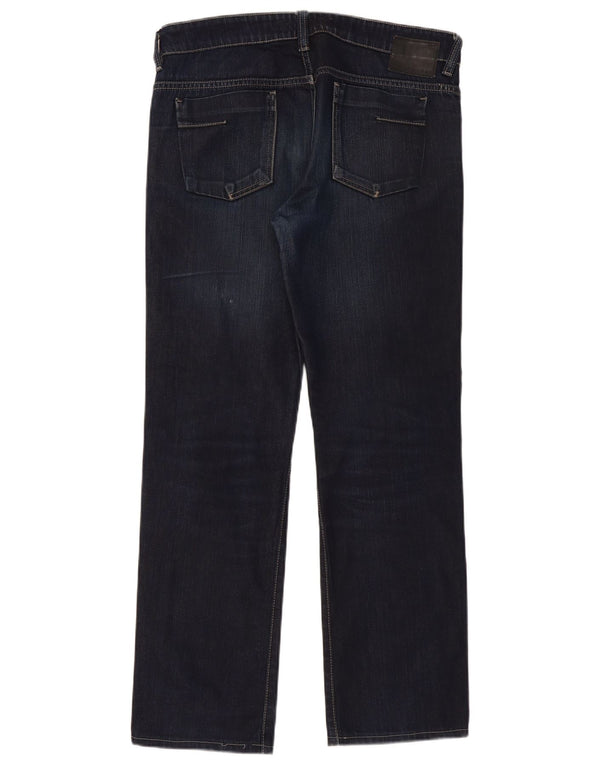 Calvin Klein Jean droit homme W33 L34 bleu marine coton