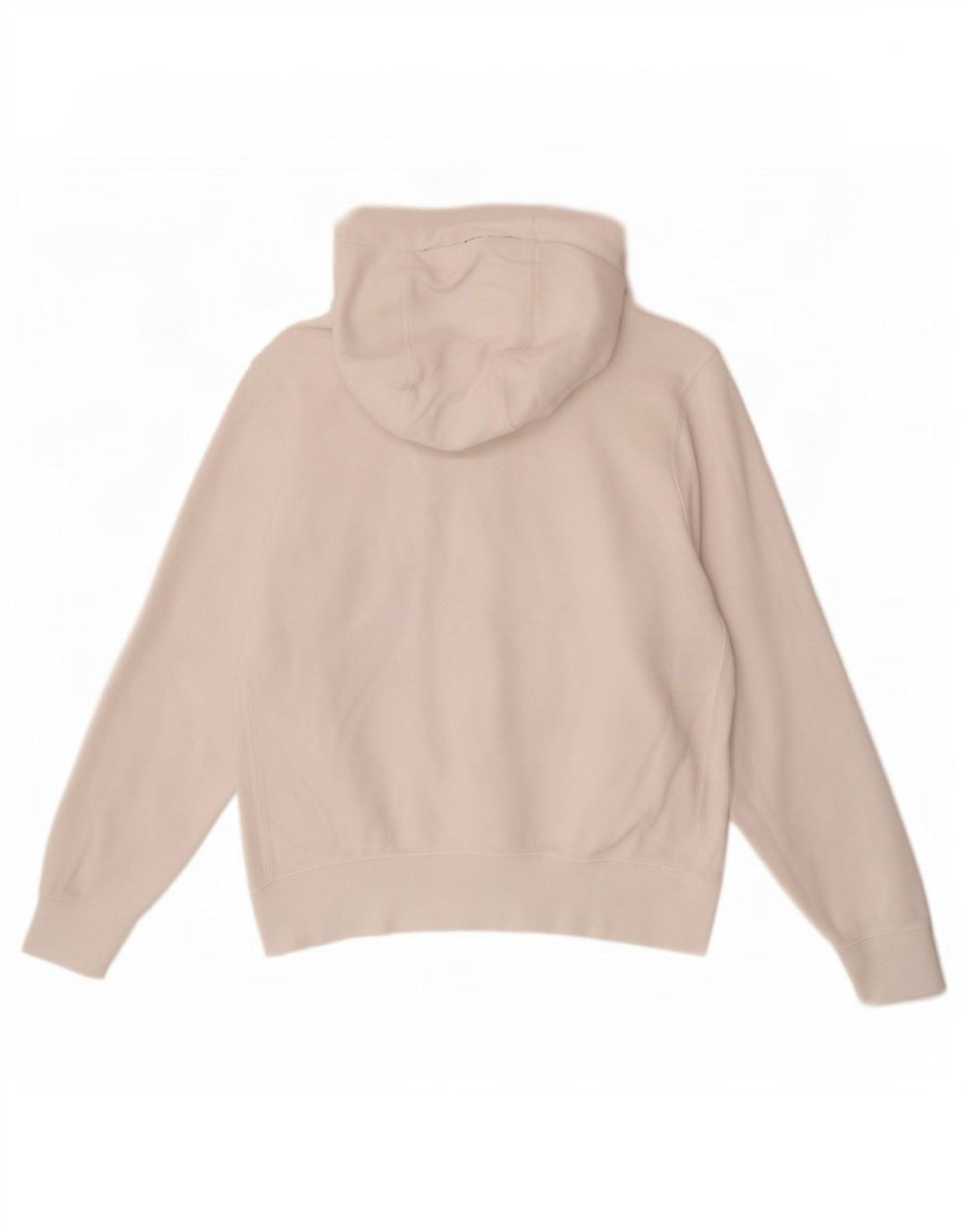Maglia con cappuccio Nike da uomo in cotone bianco medio