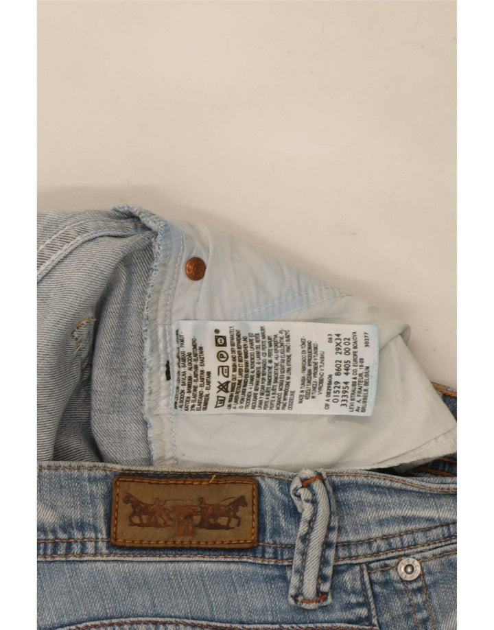 Levi's Womens Bootcut Jeans W29 L34 Blue Cotton