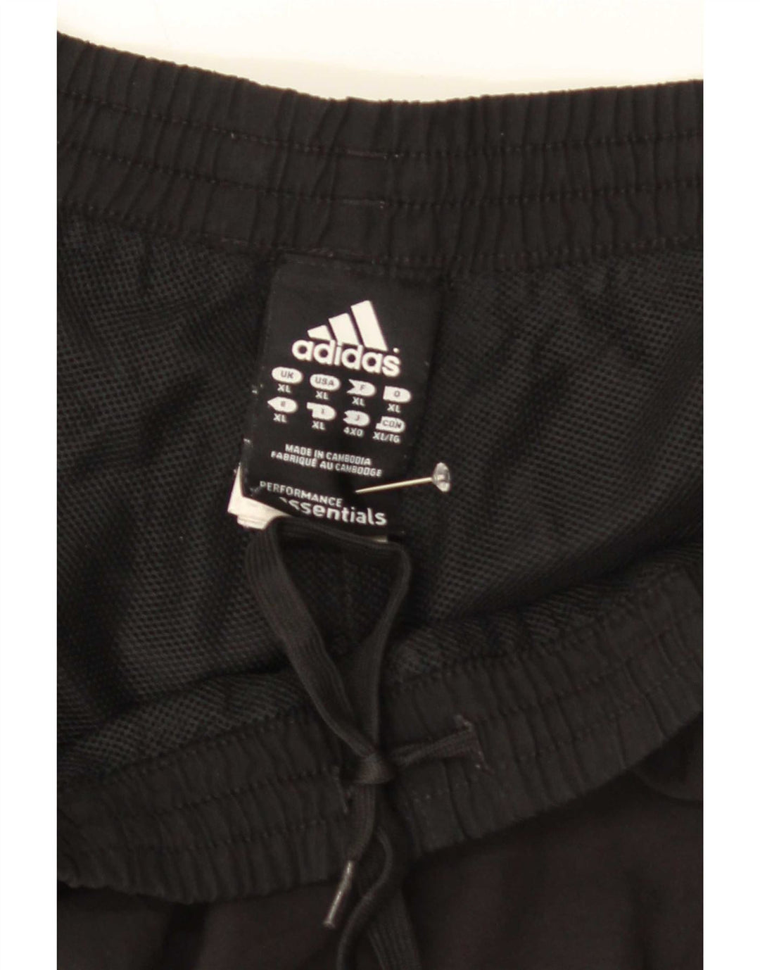 Adidas Herre Climalite Regular Sports Shorts XL Sort Polyester