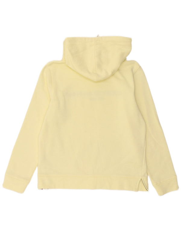 Tommy Hilfiger Damen-Kapuzenpullover mit Grafik, übergroß, Gr. 10, klein, Gelb