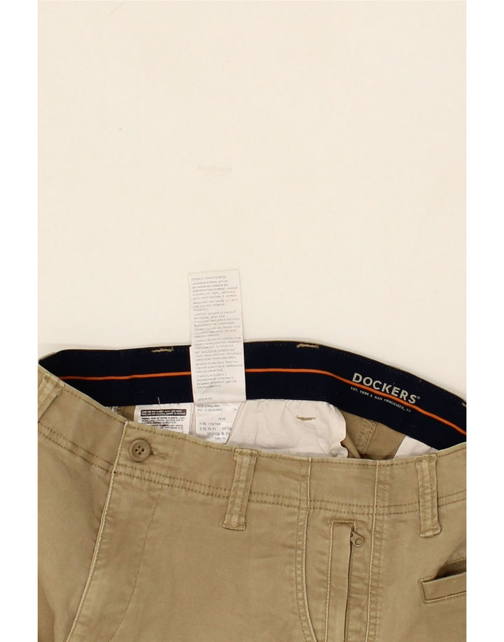 DOCKERS Mens Chino Shorts W30 Medium Beige Cotton Vintage Dockers and Second-Hand Dockers from Messina Hembry 