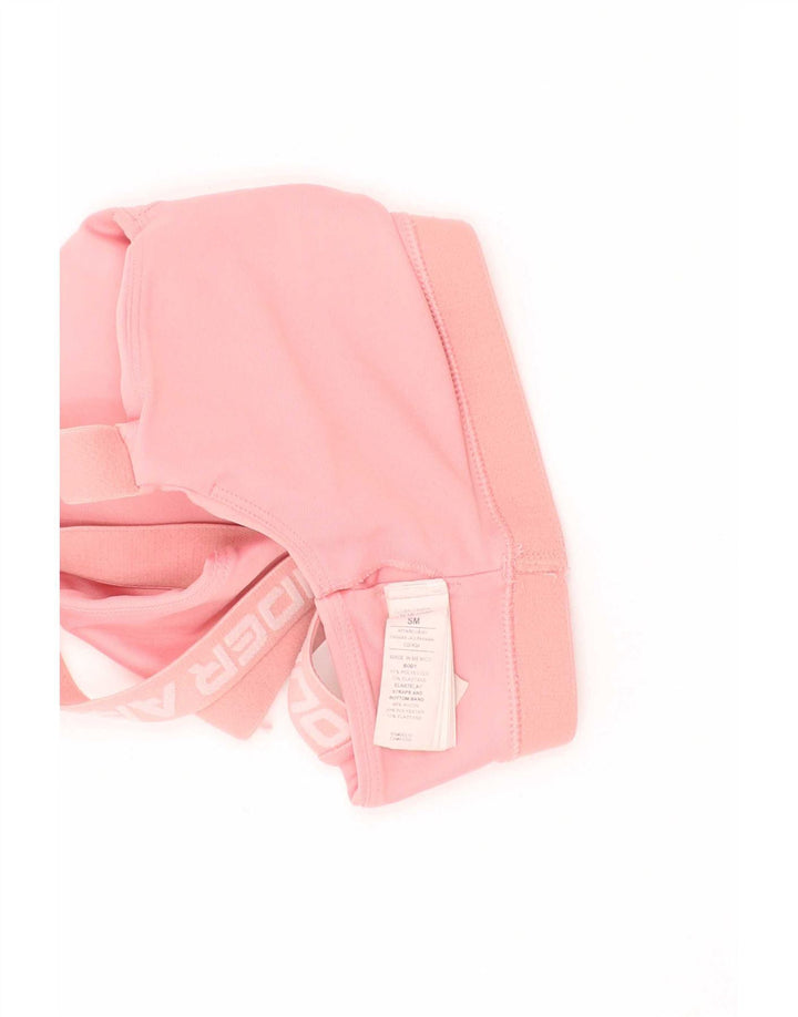Under Armour Womens Graphic Top Small/Medium Pink Colourblock Sports