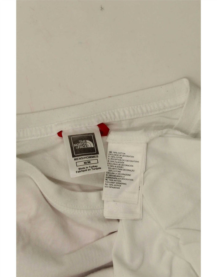 T-shirt grafica da uomo The North Face Top in cotone bianco medio