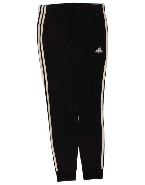 Adidas Dame Slim Fit Træningsdragt Bukser Joggers UK 8/10 Small Black