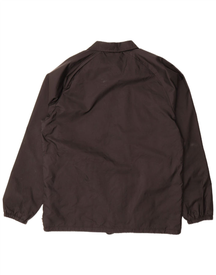 Vans Mens Bomber Jacket UK 42 XL Black Nylon