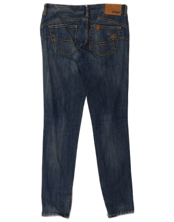 LIU JO Womens Skinny Jeans W31 L30 Blue Cotton