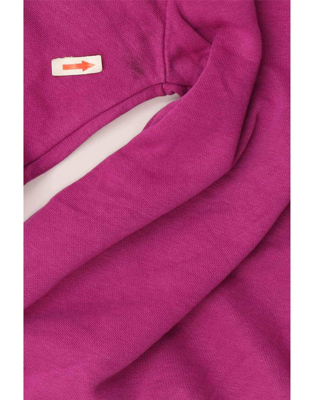 Nike Dame Oversized Sweatshirt Jumper UK 10 Small Pink Bomuld