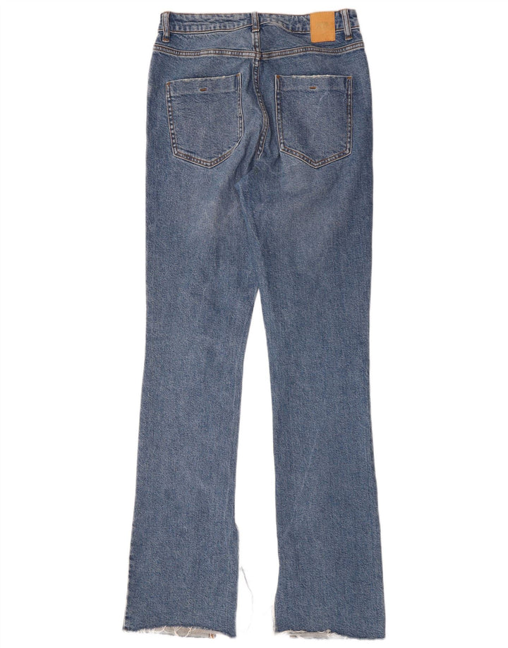 ZARA Womens Bootcut Jeans EU 36 XS W26 L33 Blue