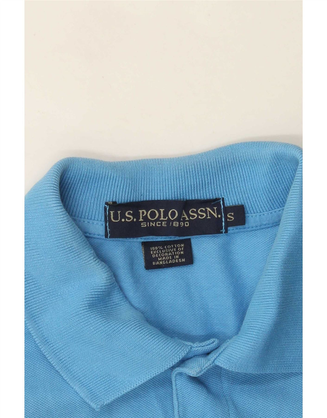 U.S. Polo Assn. Mens Shirt Small Blue Cotton