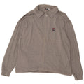 Fila Mens Tracksuit Top Jacket IT 50 Medium Grey Cotton