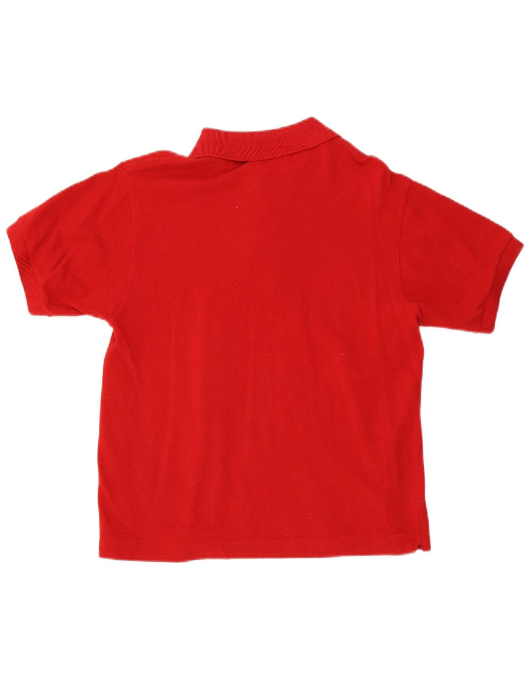 Lacoste Mens Polo Shirt Size 3 Small Red Cotton