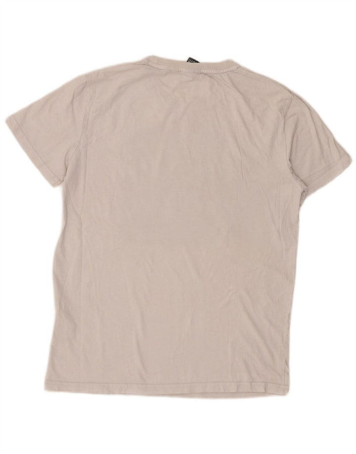 Superdry Mens Graphic T-Shirt Top Medium White Cotton