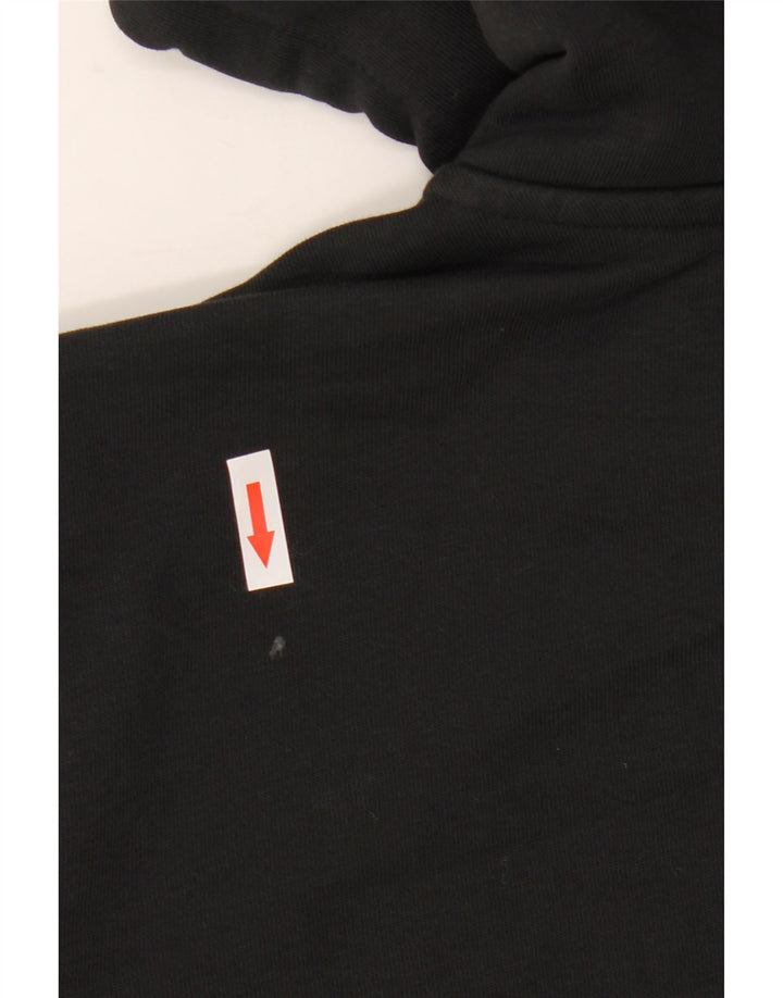 Adidas Mens Graphic Zip Hoodie Sweater Large Black